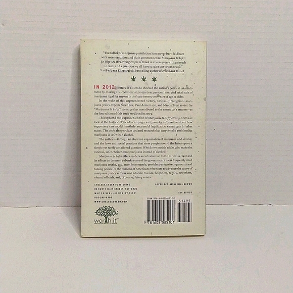 Book Marijuana is safer so why are we driving people to drink - Picture 4 of 5